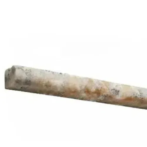 Weathered rectangular stone beam featured in La Travonya Travertine Pencil Liner