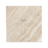 Square marble tile from Malibu Travertine 18X18 Filled and Honed, showcasing elegance