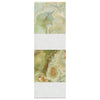 Green and white patterned tile from Modena in Green Onyx and Carrara White Set