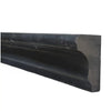 Dark stone molding featuring Nero Marquina Black 2X12 Crown polished liner design