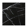 Nero Marquina Black Marble with white veins in a polished or honed finish