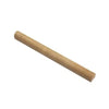 Cylindrical wooden dowel in Noce Travertine 1X12 Dome Liner Honed product display