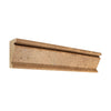 Noce Travertine 2 1/2X12 Crown Molding Honed decorative molding with natural elegance