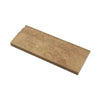 Noce Brown Travertine 5X12 Baseboard Trim Honed showcasing elegant tile trim design