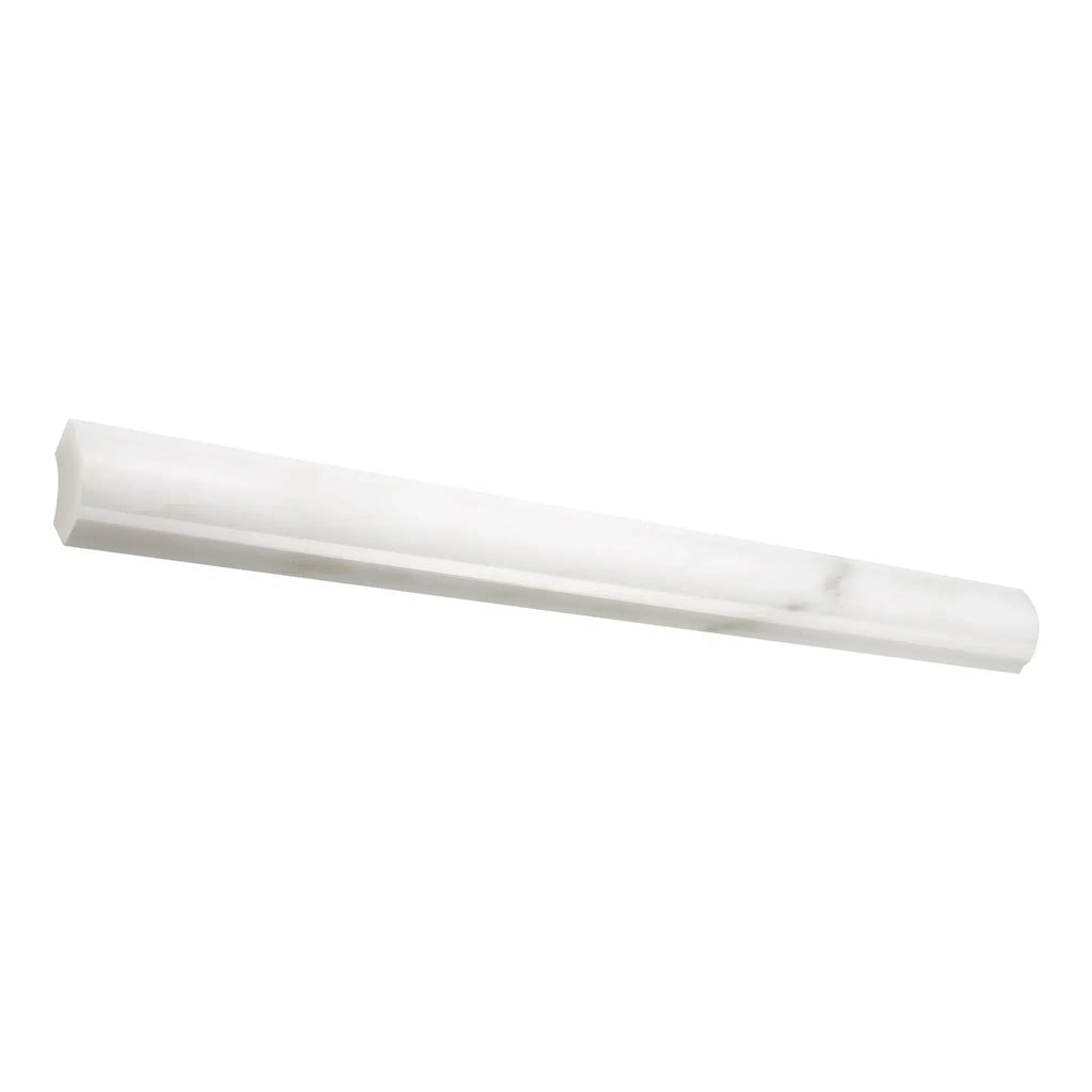 White rectangular light fixture from Oriental White Asian Statuary trim collection