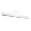 White decorative molding from Oriental White Asian Statuary Quarter-Round Trim Polished