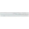 White marble trim in Oriental White Asian Statuary 2X12 OG-1 polished chair rail liner