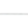 Long white rectangular light featured in Oriental White Asian Statuary bullnose liner