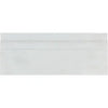 White business envelope displayed with Oriental White Asian Statuary baseboard trim