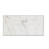 Rectangular marble slab of Oriental White Asian Statuary 12X24 polished or honed finish