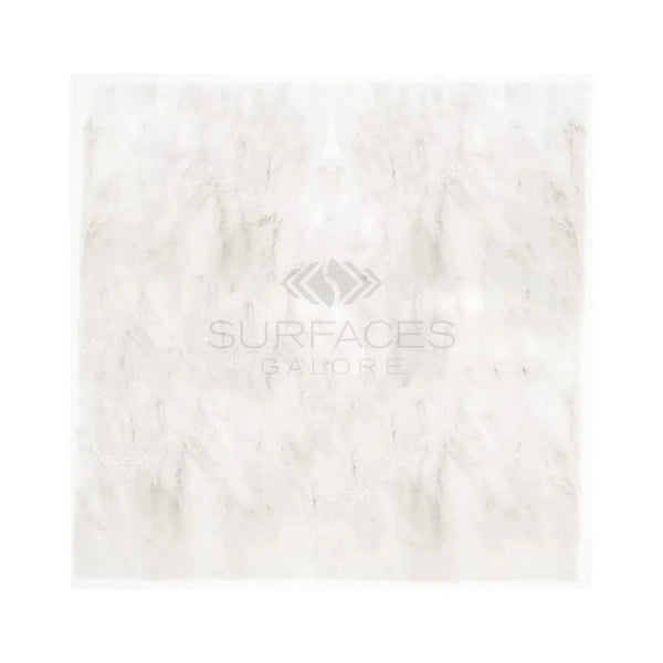 Oriental White Asian Statuary Marble 18X18 Polished or Honed White Marble Slab