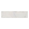 Rectangular Oriental White Asian Statuary Marble 2X8 Polished or Honed Tile