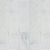 White marble tile pattern of Oriental White / Asian Statuary Marble 4X12 polished or honed