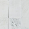 White marble tiles from Oriental White Asian Statuary Marble 4X12 polished or honed