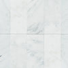 Elegant White Marble Tile Pattern of Oriental White Asian Statuary 6X12 Polished Honed