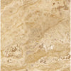 Beige and tan marble slab of Philadelphia Travertine 18X18 Filled and Honed