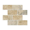 Philadelphia Travertine 3X6 Tumbled Rectangular Travertine Tiles for elegant interiors