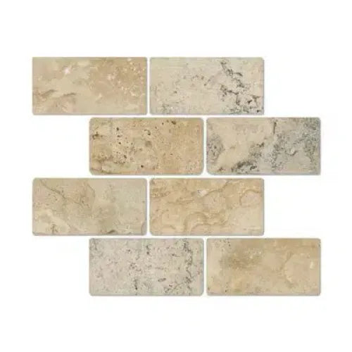 Philadelphia Travertine 3X6 Tumbled Rectangular Travertine Tiles for elegant interiors