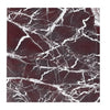 Maroon marble with white veining in Rosso Levanto Marble 12X12 Polished product