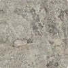 Gray porous stone tile in Silver Gray Travertine 8X8 Tumbled finish for flooring