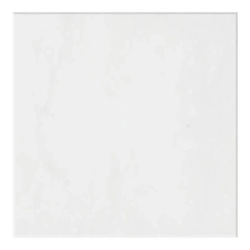 Snow White Marble 12X12 Polished Square White Tile for Elegant Home Decor