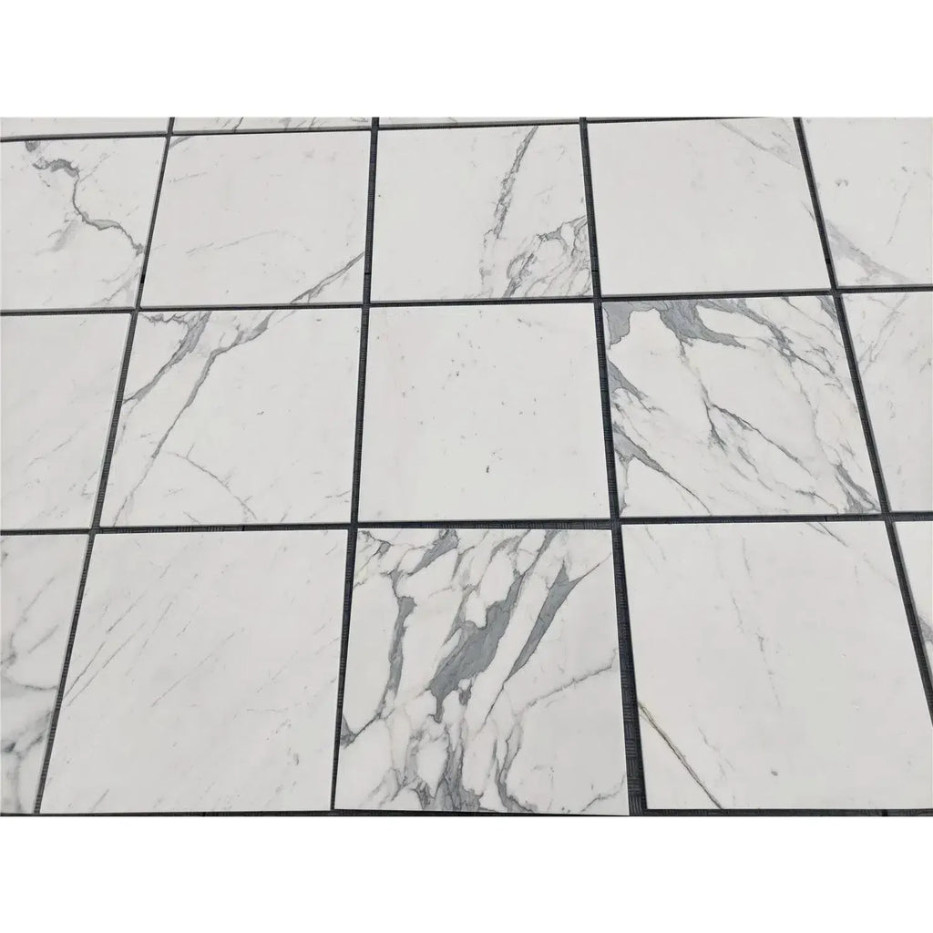 Statuary-Statuario White 12X12 Italian Marble Polished or Honed floor tiles design