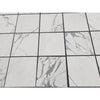 Statuary Statuario White 12X12 Italian Marble Polished or Honed floor tiles with marble pattern