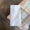 Rectangular Statuary-Statuario White 4X12 Italian Marble tile with polished finish