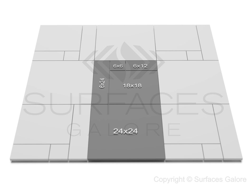 Tile installation tips for marble and travertine stone layout | Surfaces Galore customer guide