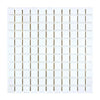 Thassos White 1X1 Mosaic Marble Polished or Honed White Square Mosaic Tile Sheet