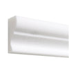 White decorative molding from Thassos White 2X12 Crown Mercer Marble Polished or Honed