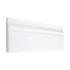 Thassos White 4 3/4X12 Baseboard Trim Marble Polished or Honed in White baseboard molding