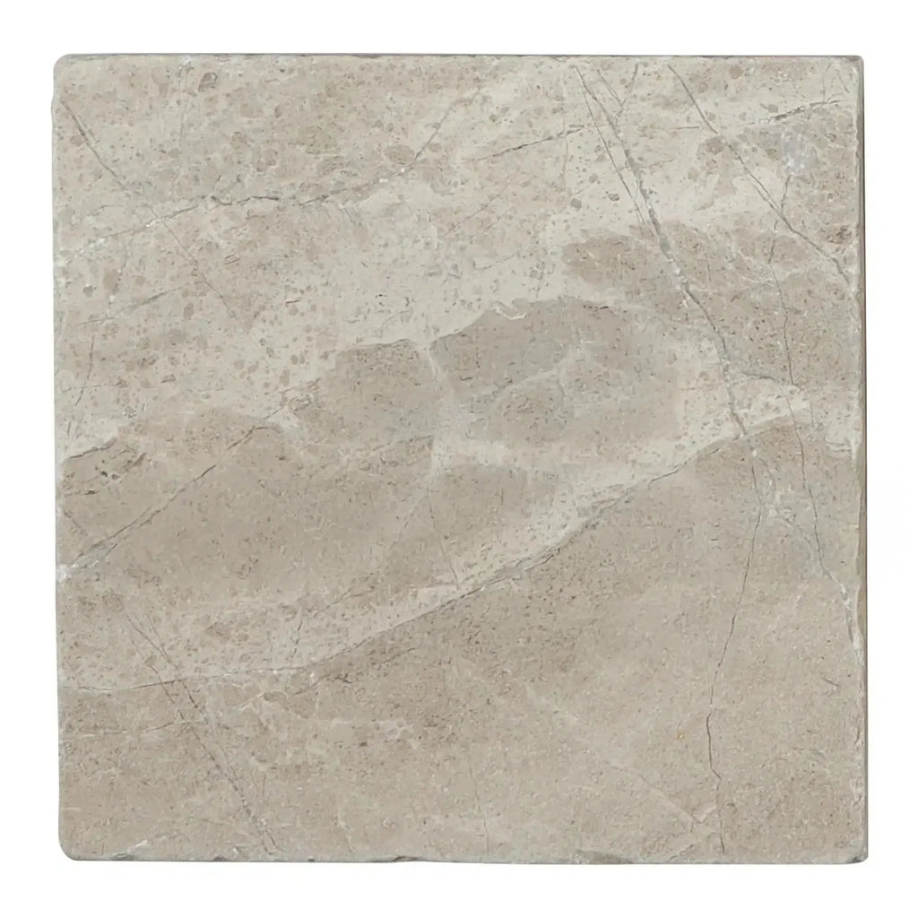 Tundra Gray 6X6 Marble Tumbled Square Marble Tile for elegant flooring and decor