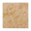 Square Walnut Travertine 4X4 Tumbled Tile showcasing natural texture and elegant design