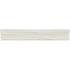 Rectangular off-white molding in White Onyx Bianco-Vanilla 2X12 Milano Polished Marble