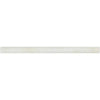 Translucent cylindrical stick from White Onyx Bianco-Vanilla Bullnose Liner Marble