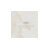 Square Marble Tile of White Onyx Bianco-Vanilla Cross-Cut 12X12 Polished Finish