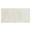 Rectangular off-white marble tile from White Onyx Bianco-Vanilla Cross-Cut 12X24 Polished