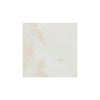 Square tile featuring beige marbling from White Onyx Bianco-Vanilla Cross-Cut marble