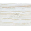 Creamy Onyx slab with horizontal bands in White Onyx Bianco-Vanilla 12X24 Marble Polished