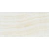 Creamy translucent White Onyx (Bianco-Vanilla) Vein-Cut 3X6 Polished Marble Slab