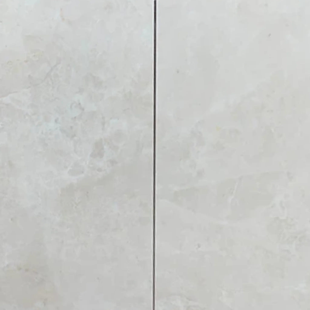 Light-colored marble tiles featuring White Pearl Botticino Beige 12X12 polished or honed