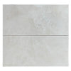 Light gray marble tiles from White Pearl/Botticino Beige collection, 12X24 polished